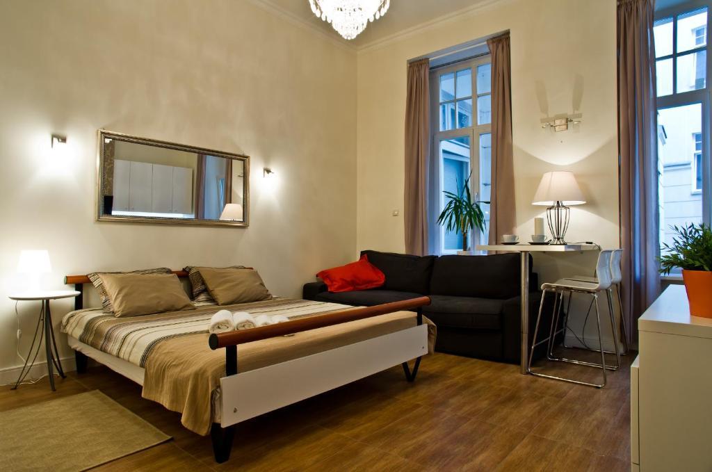 Residence Okolnik Apartments Warschau Zimmer foto